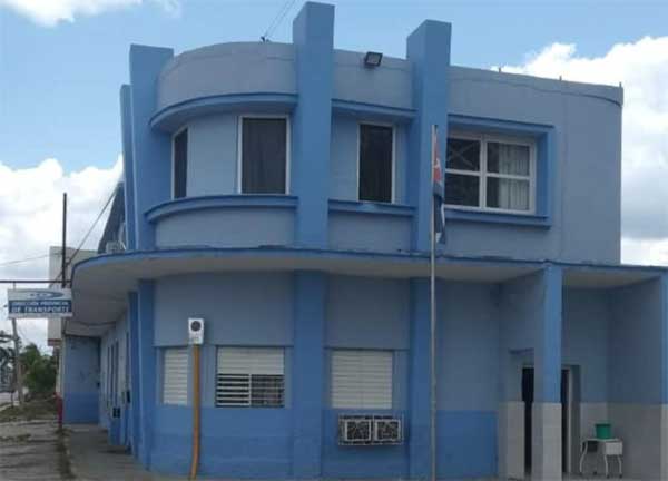 Edificio de la Dirección Provincial de Transporte Sancti Spíritus