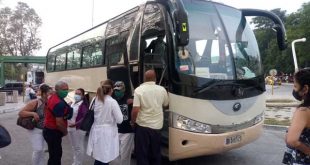 La transportación del personal de Salud se mantiene como hasta ahora.