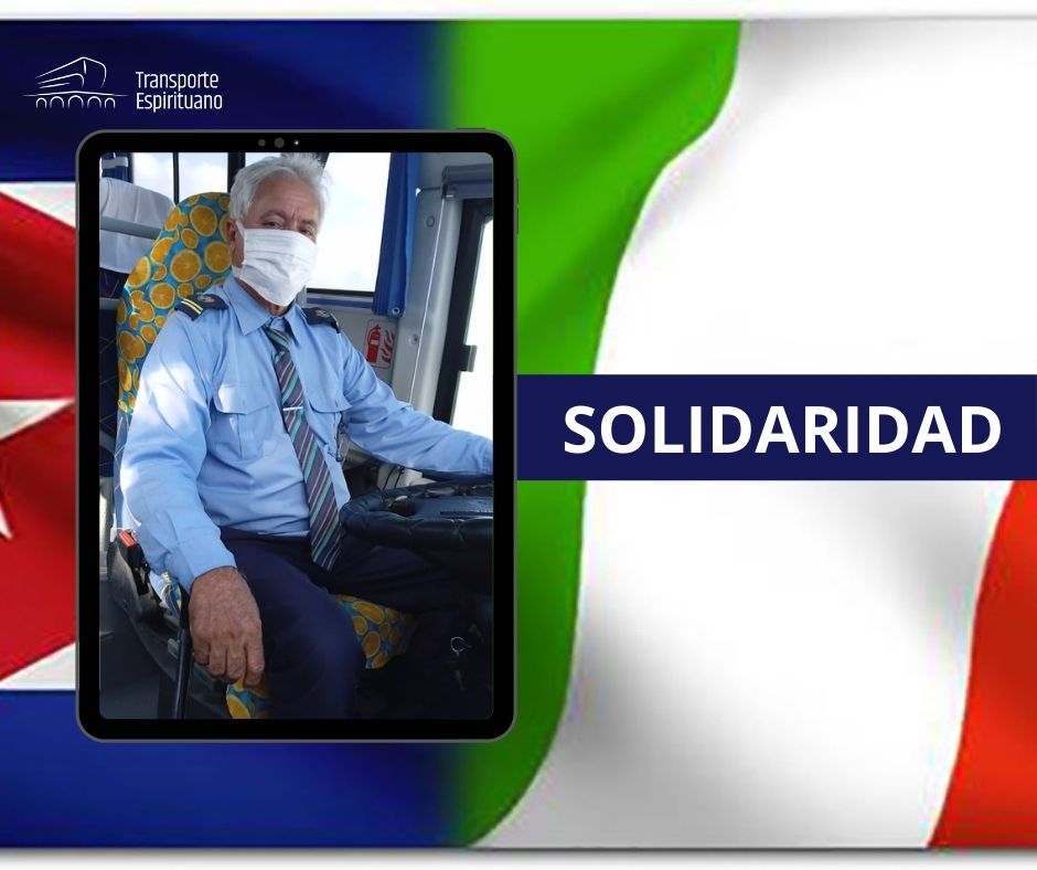 Unos 1 500 choferes de diferentes entidades recibieron mascarillas del donativo solidario.