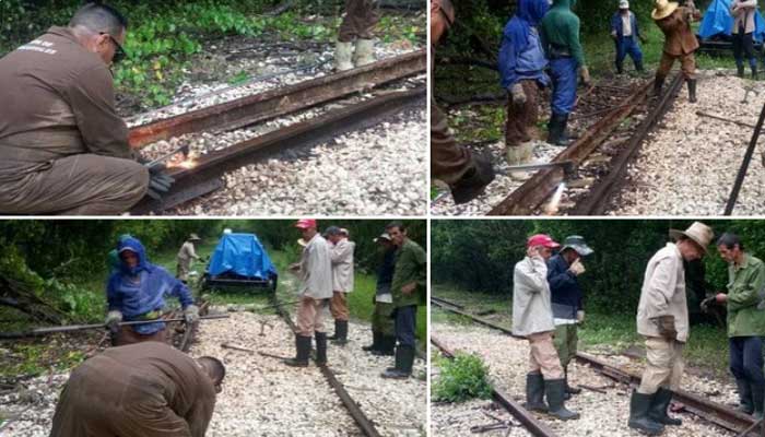 Sancti Spíritus realiza intensas labores de reparación en el sub ramal Tunas de Zaza, lo que permitirá mejorar las transportaciones de carga y pasajeros por la infraestructura vial
